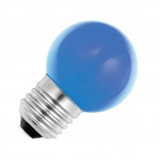 LED PARTYKOGEL PC D45 BLAUW 1W E27
