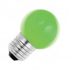 LED PARTYKOGEL PC D45 GROEN 1W E27
