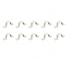 10 STUKS ZADEL IJZER WIT 5/8" 16MM