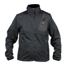 SOFT SHELL JACK ZEUS, ZWART, XXXL