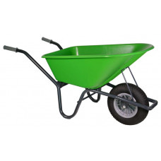 TUIN KRUIWAGEN GECOAT FRAME 100 L LIMEGROEN