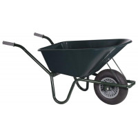 KLUS KRUIWAGEN 1 WIEL 2-PLY 100LT GROEN KUNSTSTOF