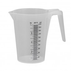 MAATBEKER 1000ML/10ML MET HANDVAT EN SCHENKTUIT