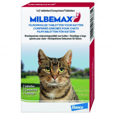 MILBEMAX KAT GROOT 2 TABL. 1 X 2 TAB.