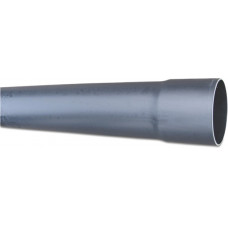 LANDBOUWBUIS PVC RECYCLED 110 MM X 3,2 MM LIJMMOF X GLAD ZWART 5M TYPE
