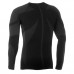 NIKOS THERMAL T-SHIRT LANGE MOUWEN ZWART S/M