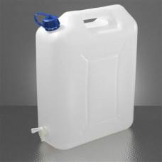 JERRYCAN -MM- 20L VOOR WATER, MET KRAAN