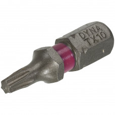 DYNAPLUS SCHROEFBIT 25MM TX-10 ROZE (10)